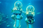 Our underwater scooter trip